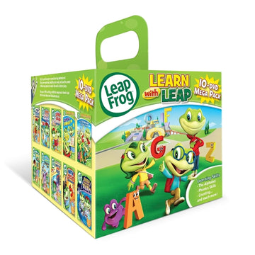 LeapFrog: Learn With Leap - 10-DVD Mega Pack [DVD Box Set] DVDs & Blu-Rays LeapFrog   