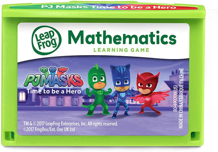 LeapFrog LeapPad: PJ Masks Time to Be a Hero Learning Game - English Version [Toys, Ages 3-5] Toys & Games LeapFrog   