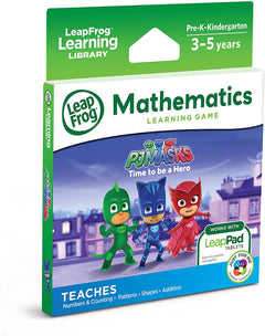 LeapFrog LeapPad: PJ Masks Time to Be a Hero Learning Game - English Version [Toys, Ages 3-5] Toys & Games LeapFrog   