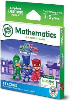 LeapFrog LeapPad: PJ Masks Time to Be a Hero Learning Game - English Version [Toys, Ages 3-5] Toys & Games LeapFrog   