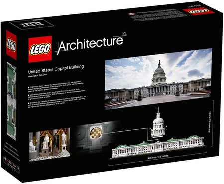 LEGO Architecture: United States Capitol Building - 1032 Piece Building Kit [LEGO, #21030] LEGO LEGO   