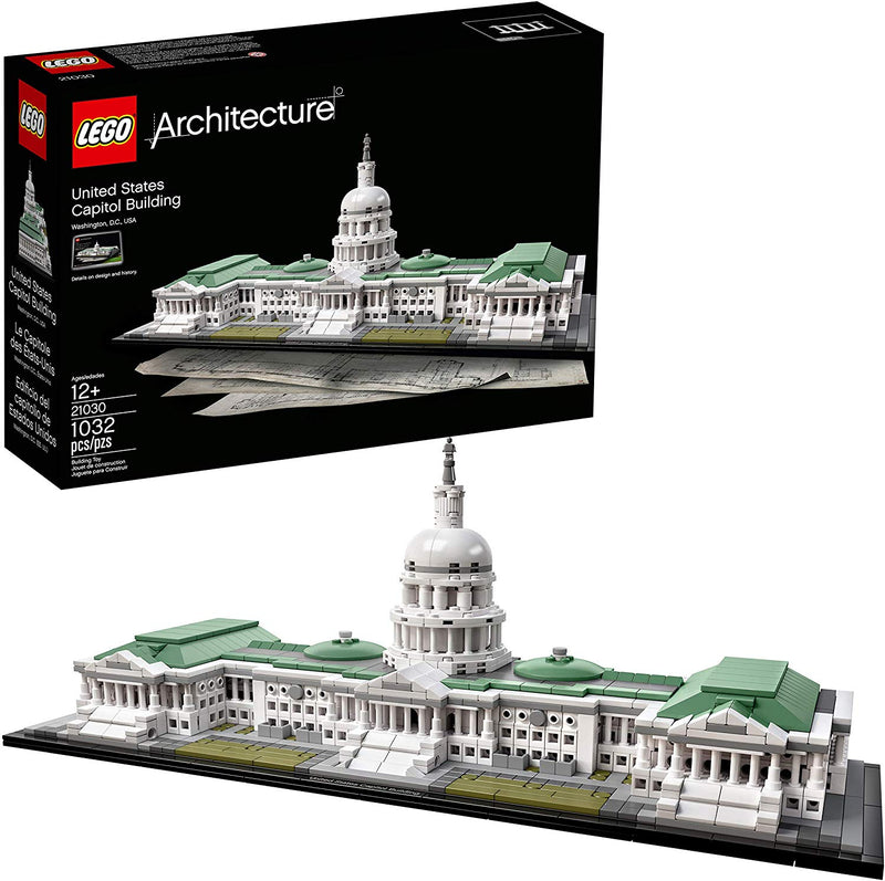 LEGO Architecture: United States Capitol Building - 1032 Piece Building Kit [LEGO, #21030] LEGO LEGO   