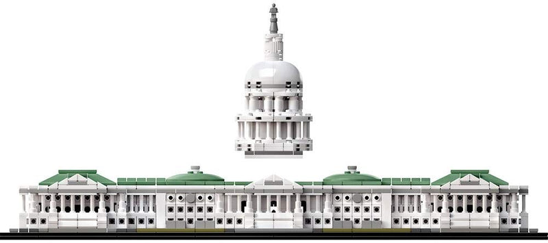 LEGO Architecture: United States Capitol Building - 1032 Piece Building Kit [LEGO, #21030] LEGO LEGO   