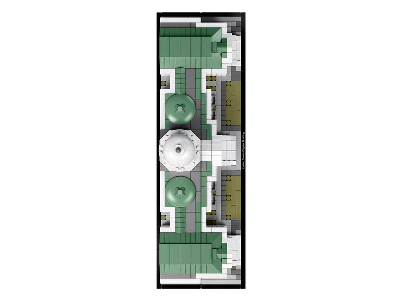 LEGO Architecture: United States Capitol Building - 1032 Piece Building Kit [LEGO, #21030] LEGO LEGO   