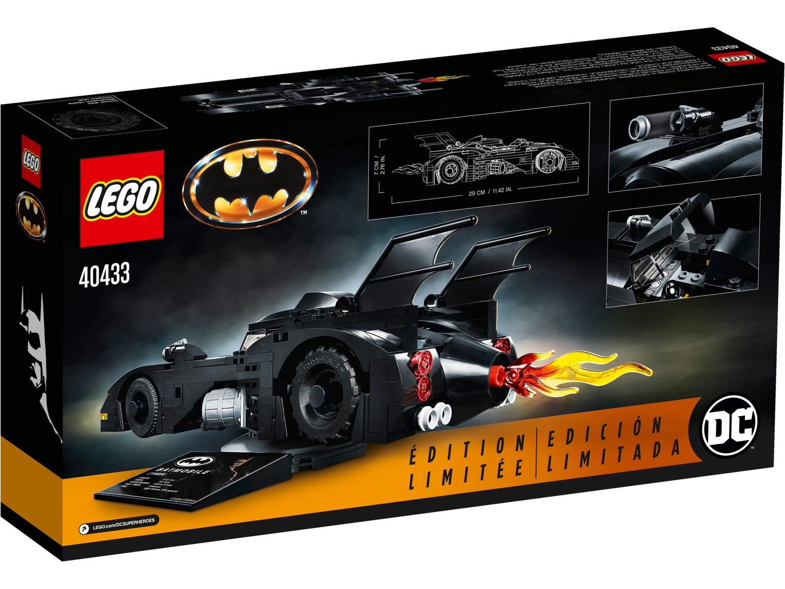 Lego dc comics super heroes 1989 batmobile on sale