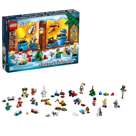 LEGO City: Advent Calendar (2018 Edition) - 313 Piece Building Kit [LEGO, #60201] LEGO LEGO   