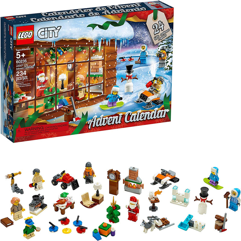 LEGO City: Advent Calendar (2019 Edition) - 234 Piece Building Kit [LEGO, #60235] LEGO LEGO   