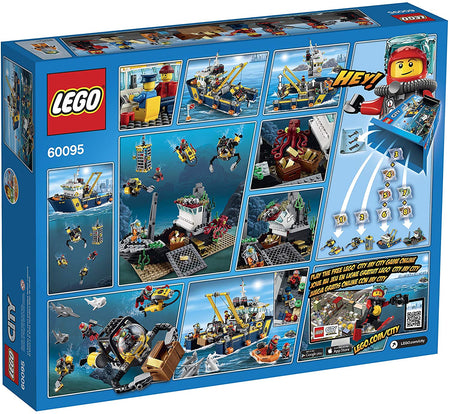LEGO City: Deep Sea Exploration Vessel - 717 Piece Building Kit [LEGO, #60095] LEGO LEGO   