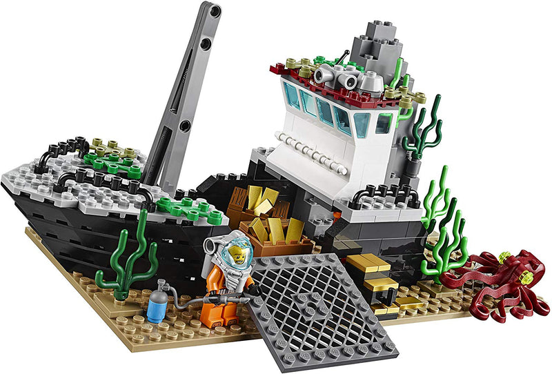 LEGO City: Deep Sea Exploration Vessel - 717 Piece Building Kit [LEGO, #60095] LEGO LEGO   