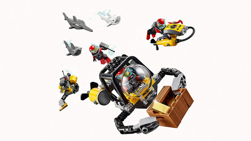 LEGO City: Deep Sea Exploration Vessel - 717 Piece Building Kit [LEGO, #60095] LEGO LEGO   