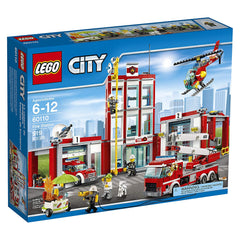 LEGO City: Fire Station - 919 Piece Building Kit [LEGO, #60110] LEGO LEGO   