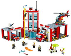 LEGO City: Fire Station - 919 Piece Building Kit [LEGO, #60110] LEGO LEGO   