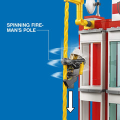 LEGO City: Fire Station - 919 Piece Building Kit [LEGO, #60110] LEGO LEGO   