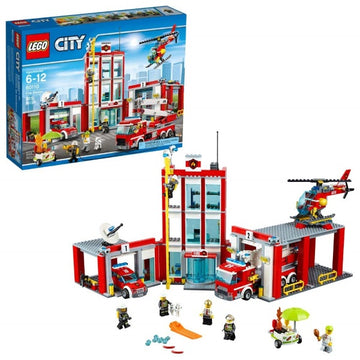 LEGO City: Fire Station - 919 Piece Building Kit [LEGO, #60110] LEGO LEGO   