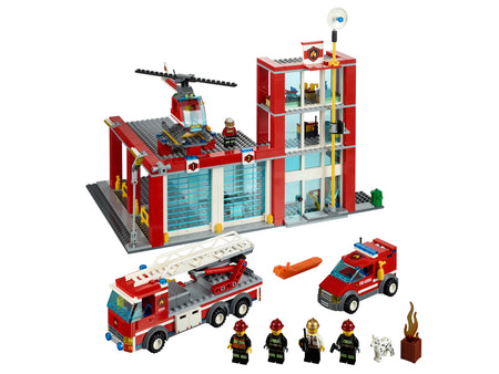 LEGO City: Fire Station - 752 Piece Building Set [LEGO, #60004] LEGO LEGO   