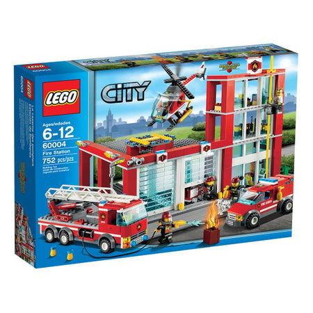 LEGO City: Fire Station - 752 Piece Building Set [LEGO, #60004] LEGO LEGO   