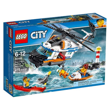 LEGO City: Heavy-Duty Rescue Helicopter - 415 Piece Building Kit [LEGO, #60166] LEGO LEGO   