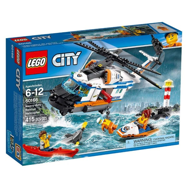 LEGO City: Heavy-Duty Rescue Helicopter - 415 Piece Building Kit [LEGO, #60166] LEGO LEGO   