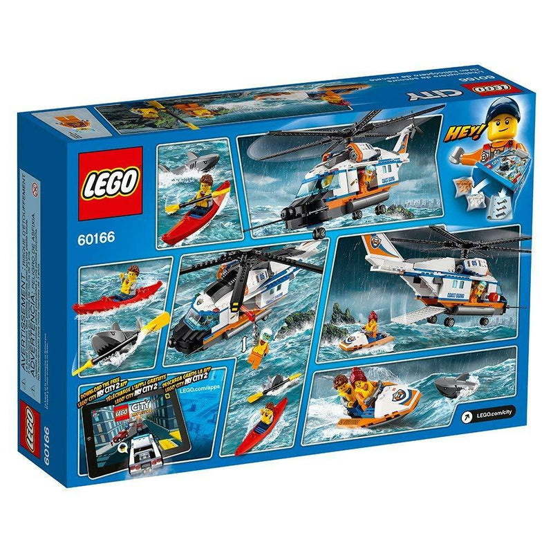 LEGO City: Heavy-Duty Rescue Helicopter - 415 Piece Building Kit [LEGO, #60166] LEGO LEGO   