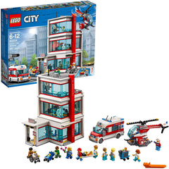 LEGO City: LEGO City Hospital - 861 Piece Building Kit [LEGO, #60204] LEGO LEGO   