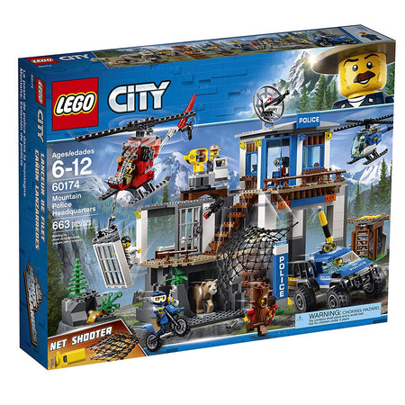 LEGO City: Mountain Police Headquarters - 663 Piece Building Kit [LEGO, #60174] LEGO LEGO   