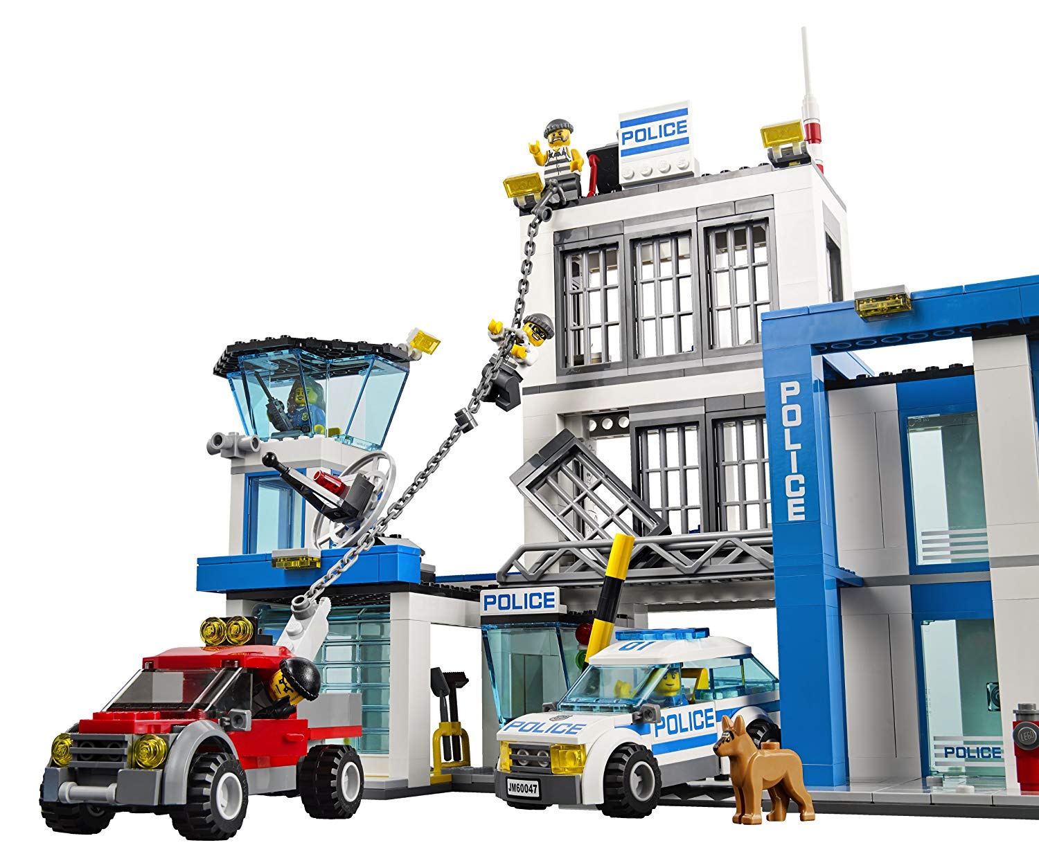 LEGO City Police Station 854 Piece Building Set LEGO 60047 Shopville