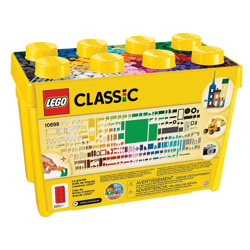 LEGO Classic:  Large Creative Brick Box - 790 Piece Building Block Set [LEGO, #10698] LEGO LEGO   