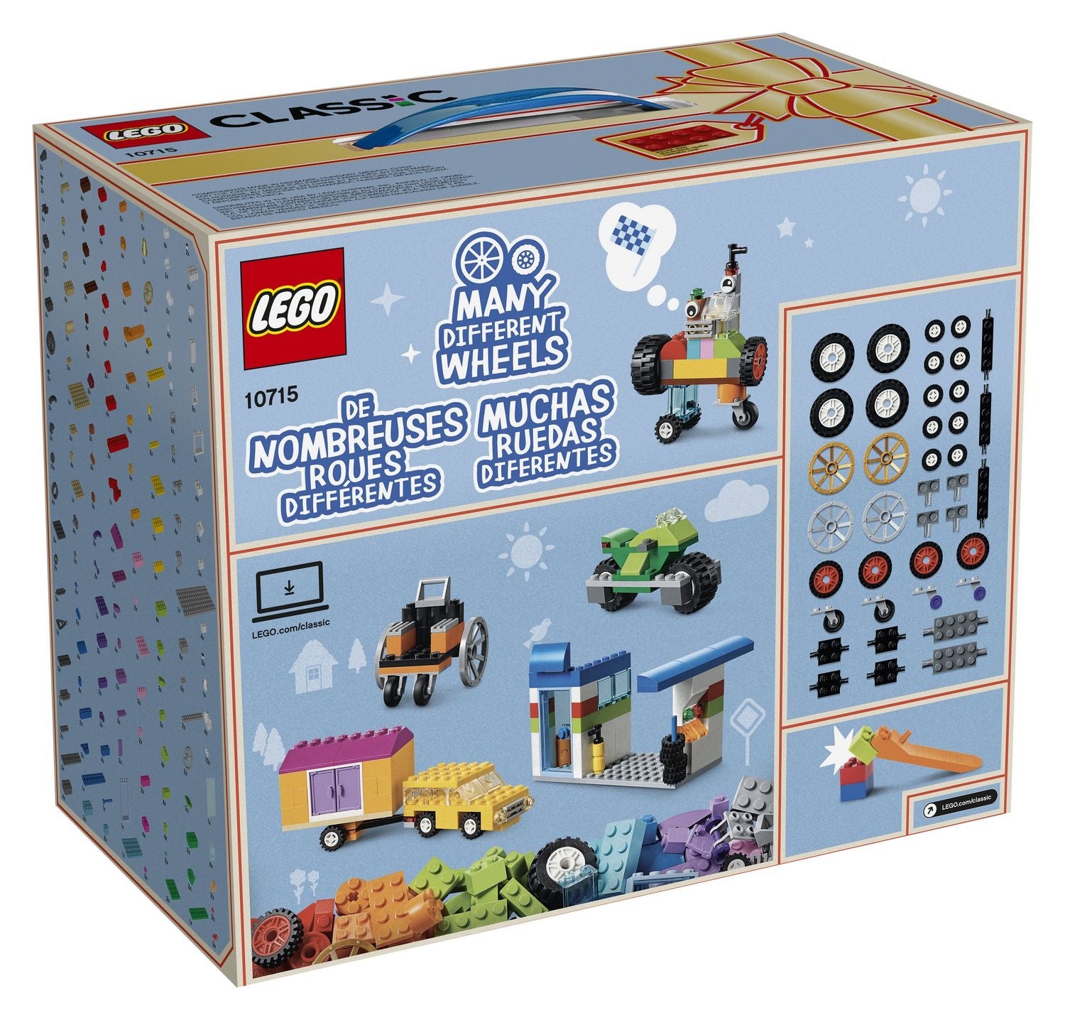 LEGO Classic Bricks on a Roll 442 Piece Limited Edition Building Ki Shopville