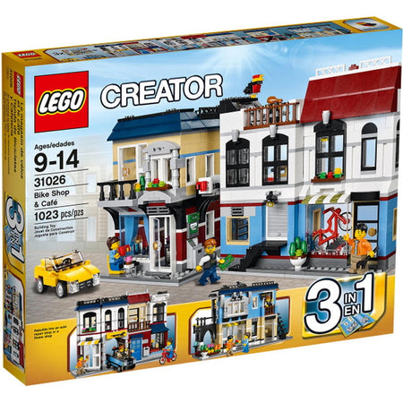 LEGO Creater: Bike Shop & Cafe - 1023 Piece Building Kit [LEGO, #31026] LEGO LEGO   