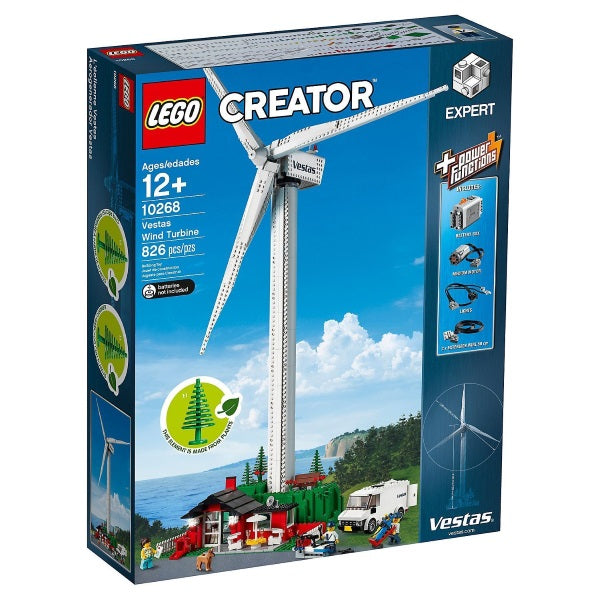 LEGO Creator: Vestas Wind Turbine - 826 Piece Building Kit [LEGO, #10268] LEGO LEGO   