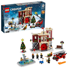 LEGO Creator: Winter Village Fire Station - 1166 Piece Building Kit [LEGO, #10263] LEGO LEGO   