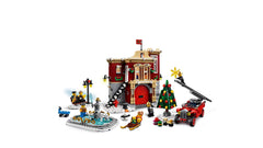 LEGO Creator: Winter Village Fire Station - 1166 Piece Building Kit [LEGO, #10263] LEGO LEGO   