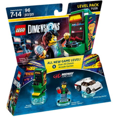 LEGO Dimensions: Midway Arcade Level Pack - 96 Piece Building Kit [LEGO, #71235] LEGO LEGO   