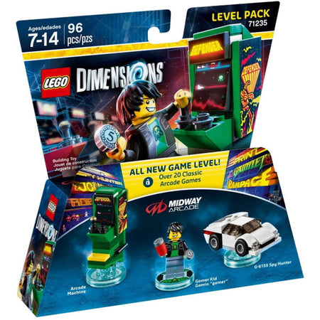 LEGO Dimensions: Midway Arcade Level Pack - 96 Piece Building Kit [LEGO, #71235] LEGO LEGO   