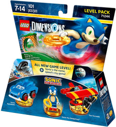 LEGO Dimensions: Sonic the Hedgehog Level Pack - 101 Piece Building Set [LEGO, #71244] LEGO Warner Bros.   