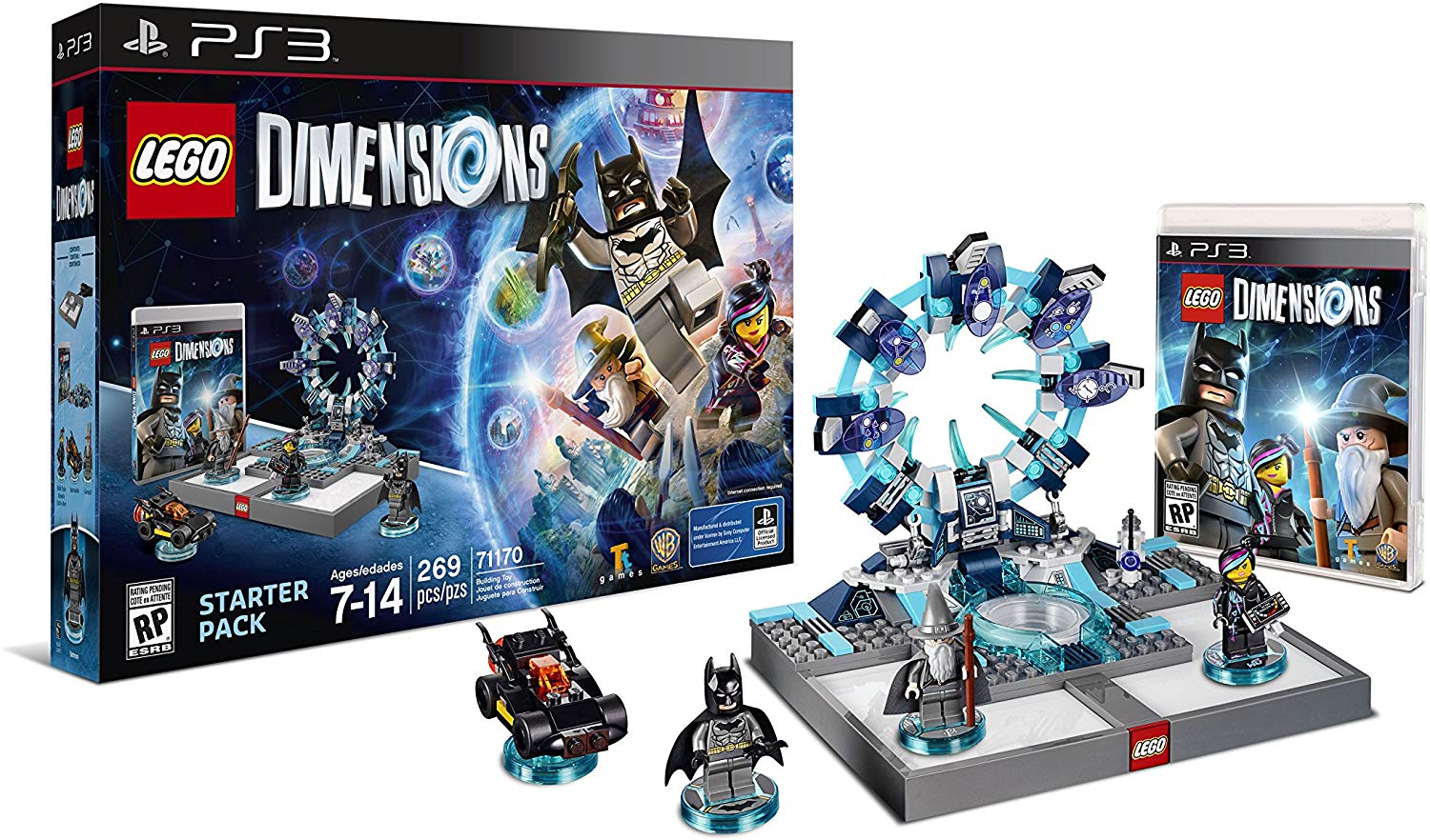 LEGO Dimensions Starter Pack - 269 Piece Building Kit [PlayStation