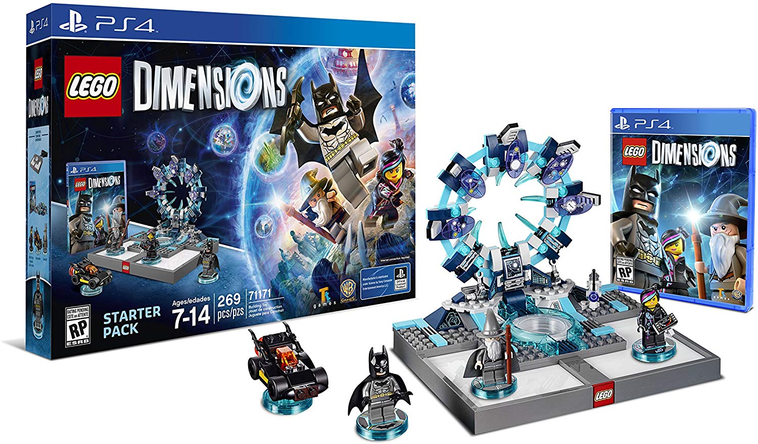 LEGO Dimensions Starter Pack 269 Piece Building Kit PlayStation 4 Shopville