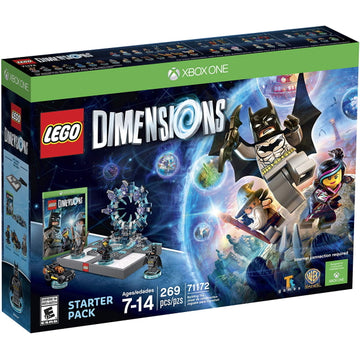 LEGO Dimensions Starter Pack - 269 Piece Building Kit [Xbox One,  #71172] Xbox One Video Game Warner Bros.   