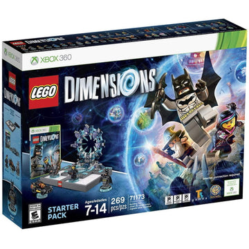 LEGO Dimensions Starter Pack - 269 Piece Building Kit [Xbox 360,  #71173] Xbox 360 Video Game LEGO   