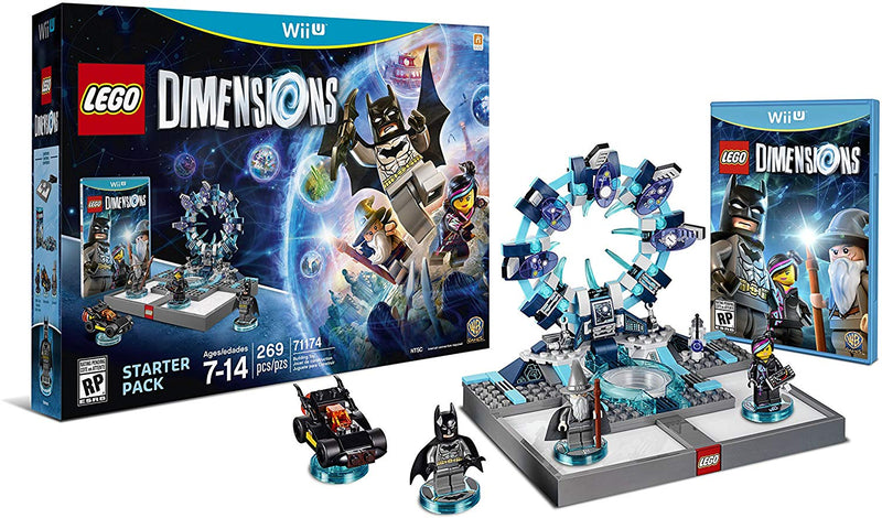 LEGO Dimensions Starter Pack - 269 Piece Building Kit [Nintendo Wii U,  #71174] Nintendo Wii U Video Game LEGO   