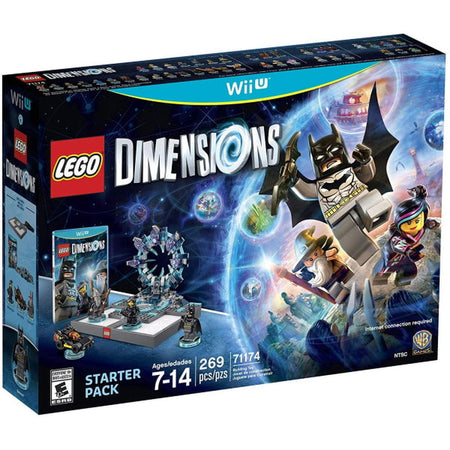 LEGO Dimensions Starter Pack - 269 Piece Building Kit [Nintendo Wii U,  #71174] Nintendo Wii U Video Game LEGO   