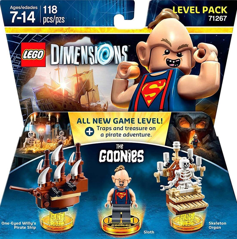 LEGO Dimensions: The Goonies Level Pack - 118 Piece Building Kit [LEGO, #71267] LEGO Warner Bros.   