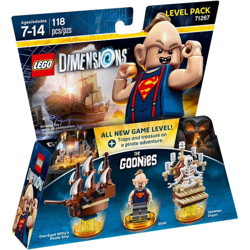 LEGO Dimensions: The Goonies Level Pack - 118 Piece Building Kit [LEGO, #71267] LEGO Warner Bros.   
