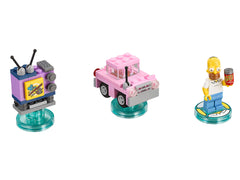 LEGO Dimensions: The Simpsons Level Pack - 98 Piece Building Kit [LEGO, #71202] LEGO LEGO   