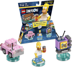 LEGO Dimensions: The Simpsons Level Pack - 98 Piece Building Kit [LEGO, #71202] LEGO LEGO   