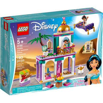 LEGO Disney Princess: Aladdin and Jasmine's Palace Adventures - 193 Piece Building Kit [LEGO, #41161] LEGO LEGO   