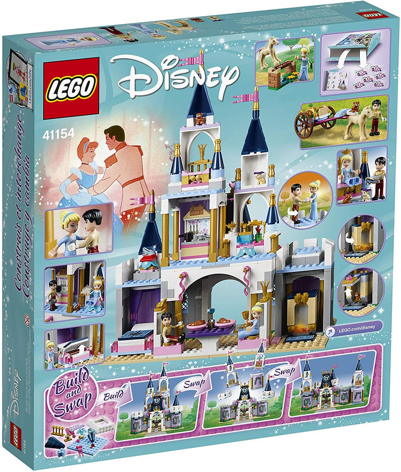 LEGO Disney Princess: Cinderella's Dream Castle - 585 Piece Building Kit [LEGO, #41154] LEGO LEGO   