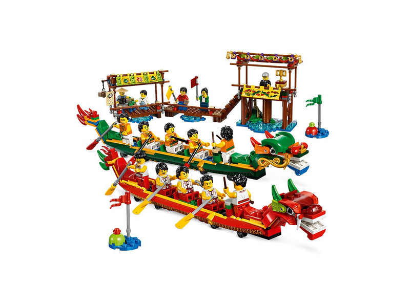 LEGO Dragon Boat Race - 643 Piece Building Set [LEGO, #80103] LEGO LEGO   