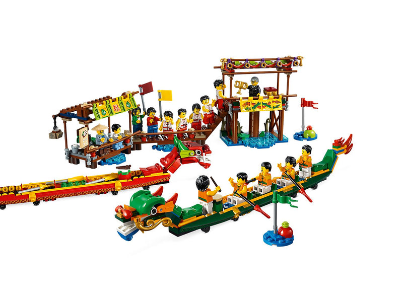 LEGO Dragon Boat Race - 643 Piece Building Set [LEGO, #80103] LEGO LEGO   
