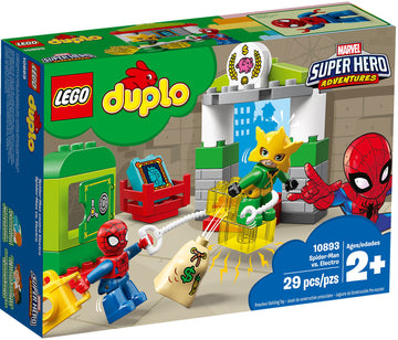 LEGO Duplo: Marvel Super Hero Adventures Spider-Man vs. Electro - 29 Piece Building Kit [LEGO, #10893] LEGO LEGO   